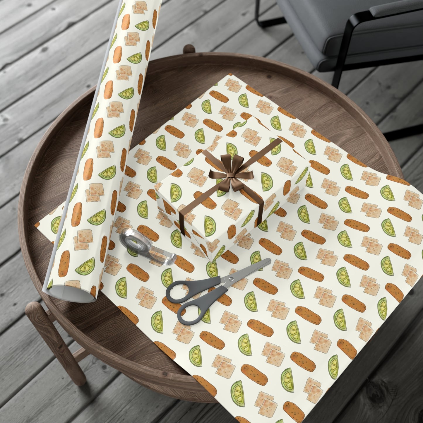 Croqueta Gift Wrapping Paper