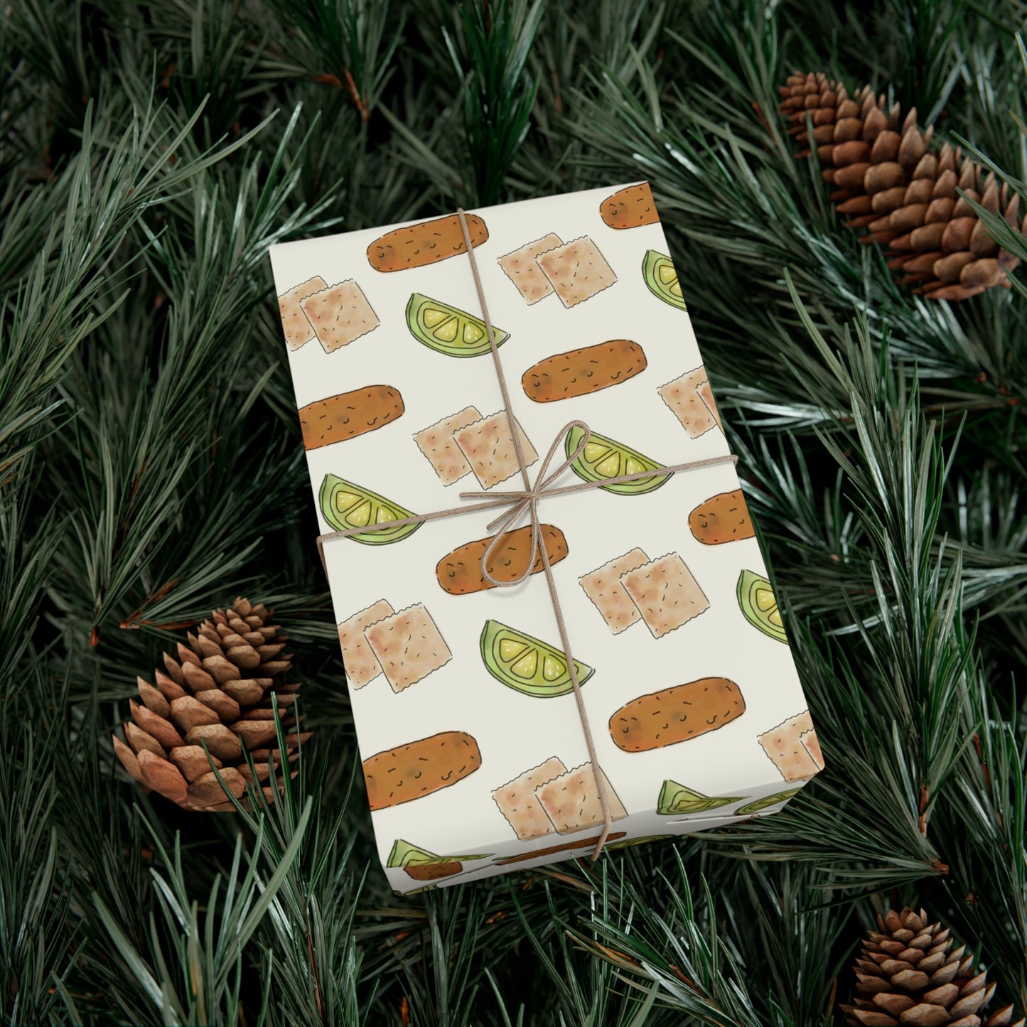 Croqueta Gift Wrapping Paper