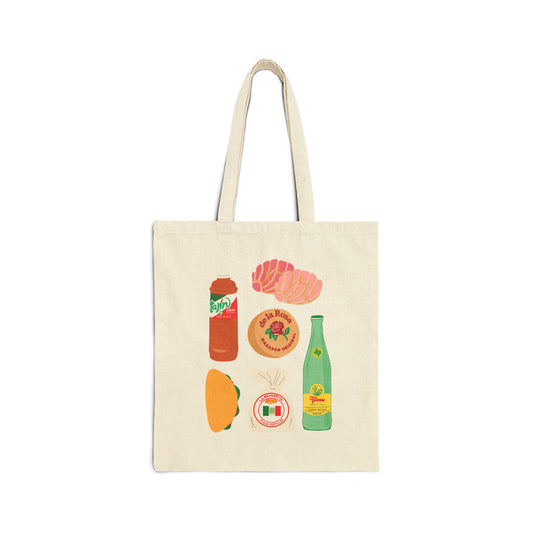 Texas Mexican Food Tote Bag