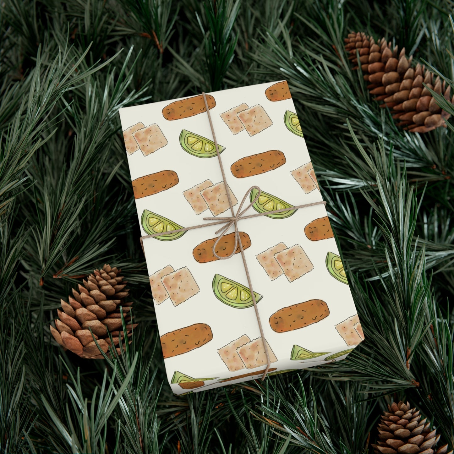 Croqueta Gift Wrapping Paper