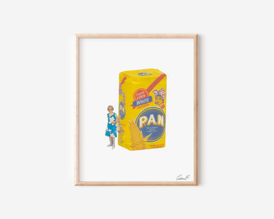 Arepa Abuela Art Print