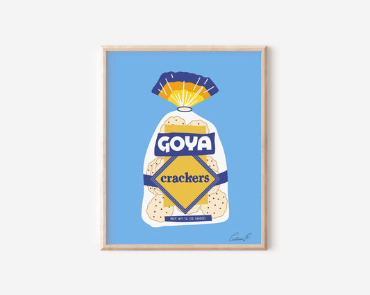 Goya Cuban Crackers Art Print