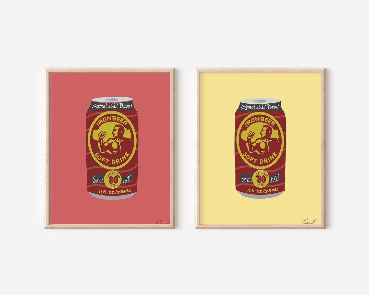 Ironbeer Art Print | Digital Download (Set of 2)