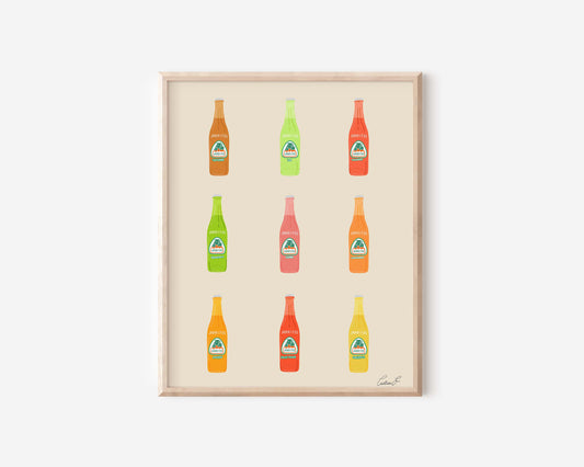 Jarritos Art Print | Digital Download (Set of 2)