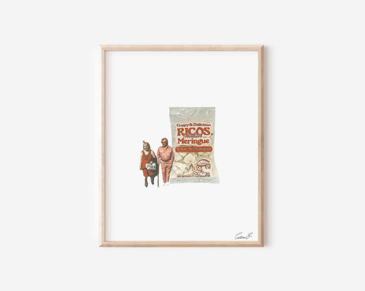 Los Meringues Art Print