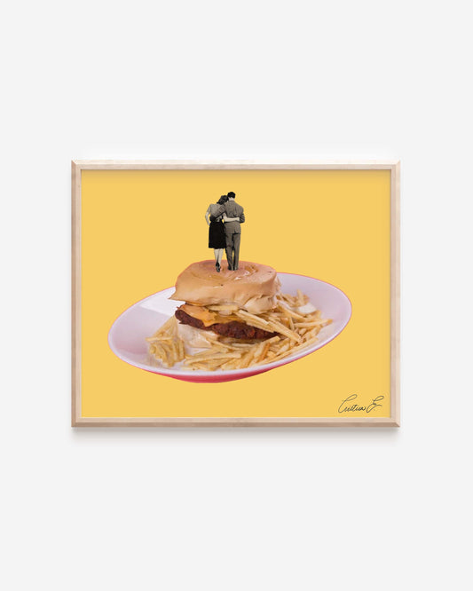 Papitas Papi Art Print