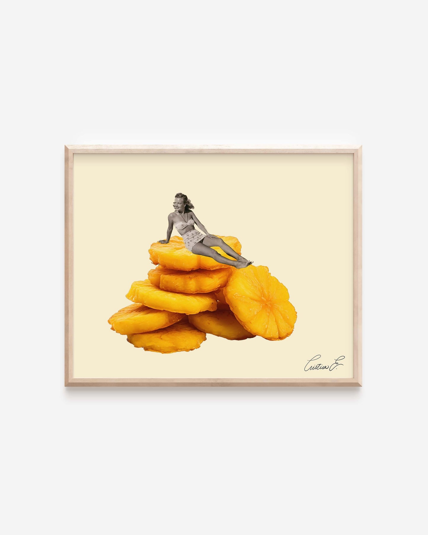 Tostones Lady Art Print | Digital Download