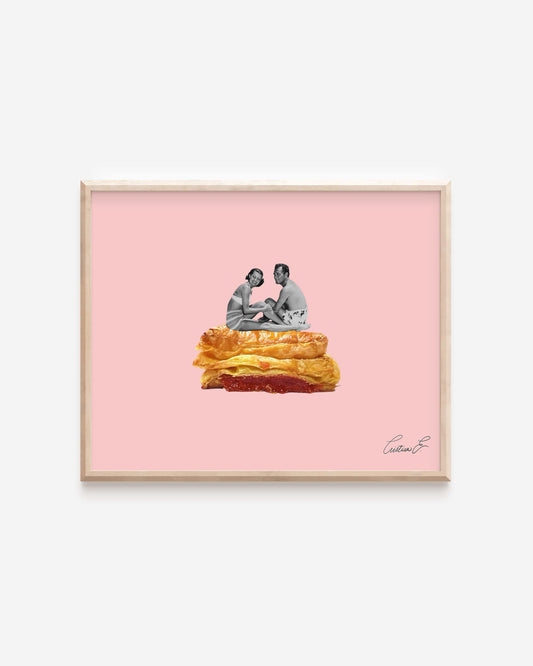 Pink Pastelito Partner Art Print | Digital Download