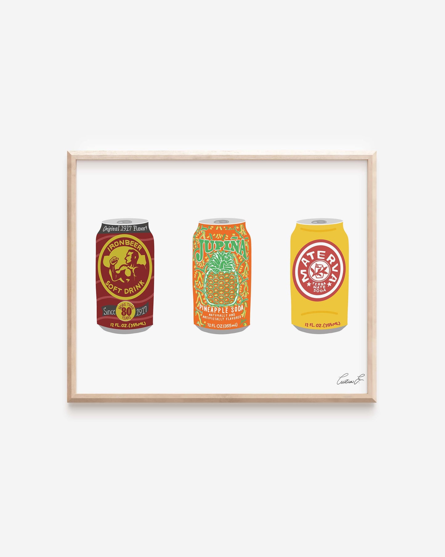 Cuban Sodas Art Print | Digital Download