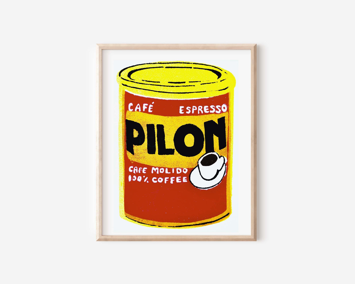 Pilon Coffee Art Print | Digital Download