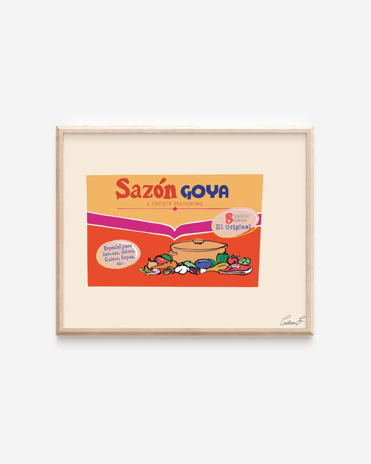 Sazón Goya Art Print | Digital Download