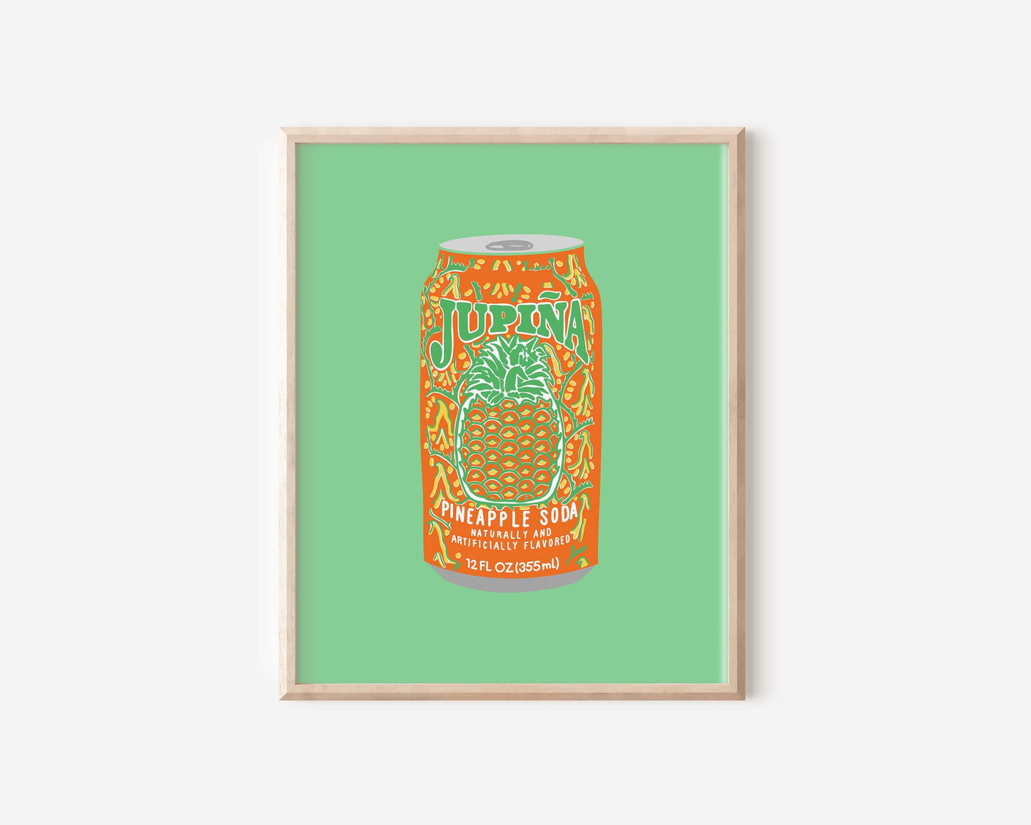 Jupiña Soda Art Print | Digital Download (Four Prints)