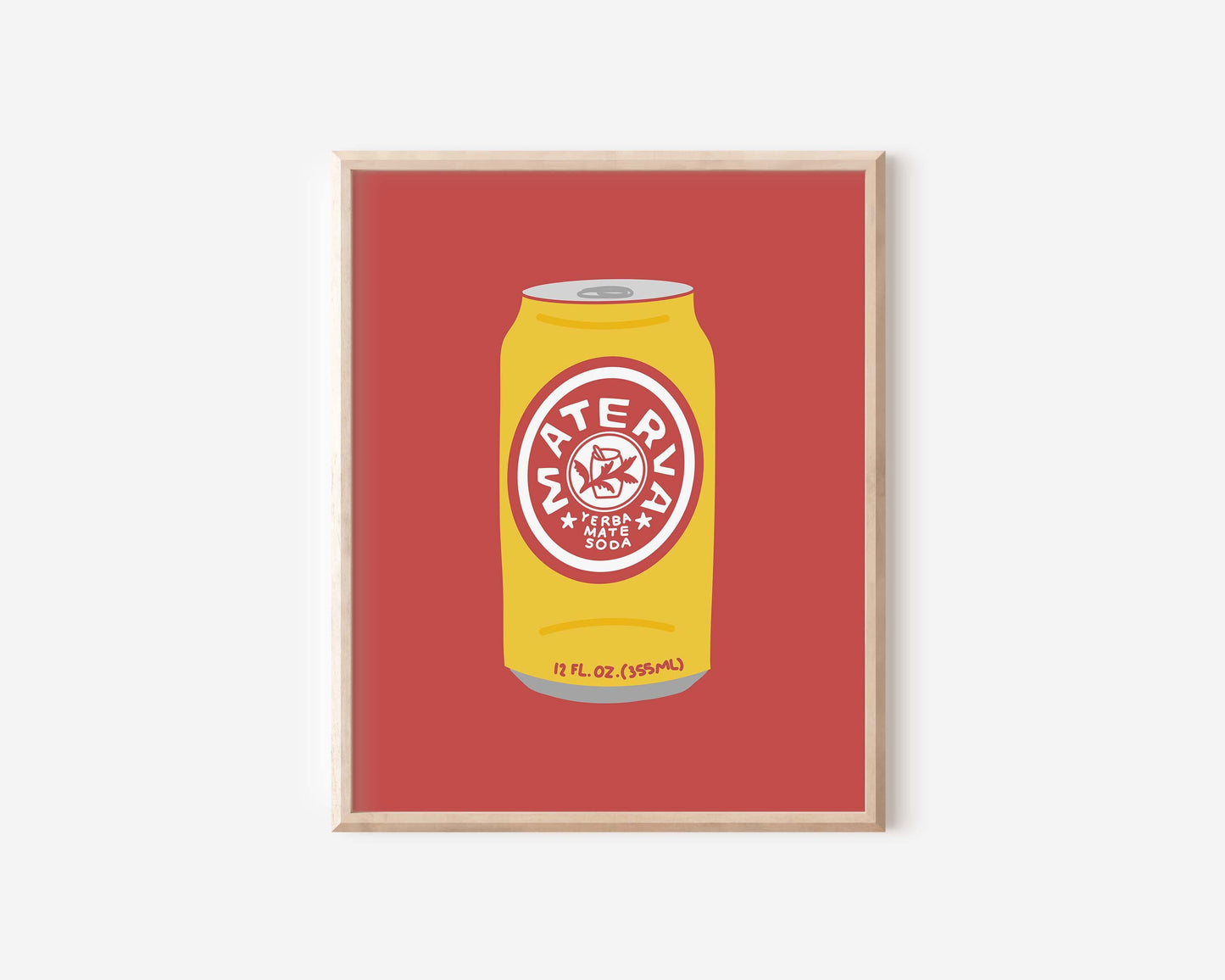 Materva Soda Art Print | Digital Download (Two Prints)