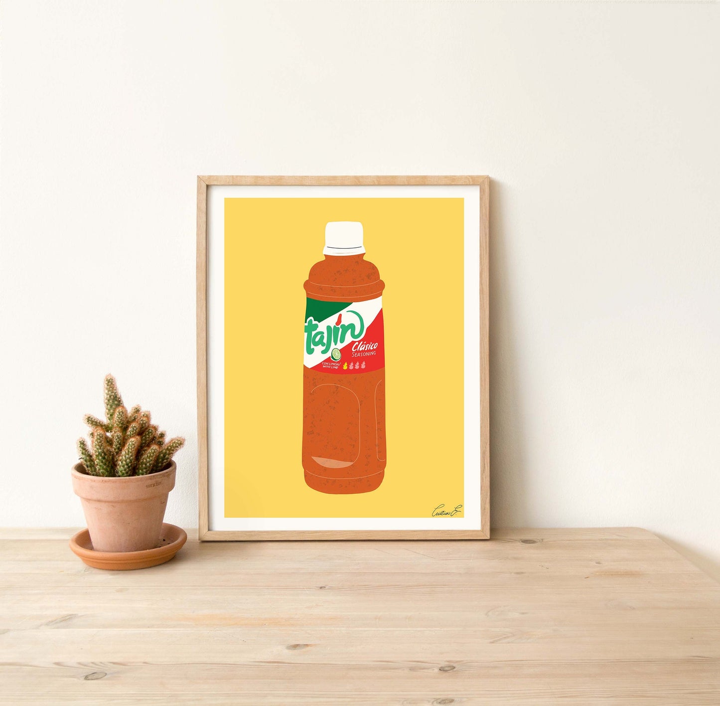 Tajin Art Print