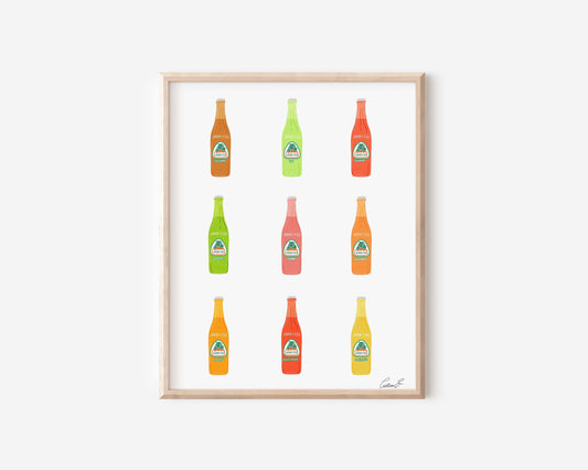 Jarritos Art Print